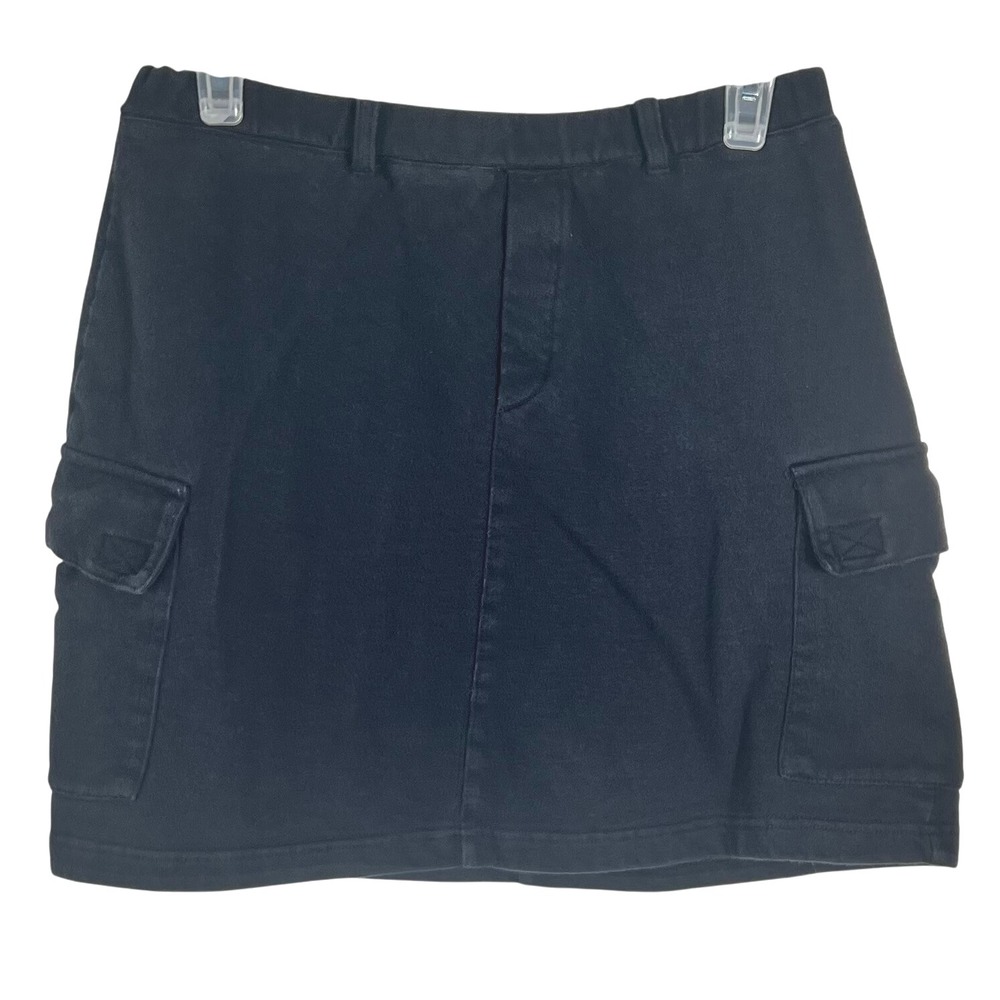 Basic Edition‎ Vintage Cargo Mini Skirt M Cotton 90s Y2K Grunge Boho